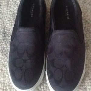 Coach slip on sneakers